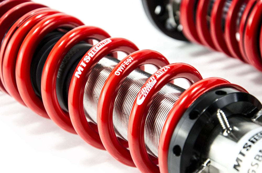 MTS Technik koiloveri Street Inox with front camber plates - BMW 3 Compact (E36)
