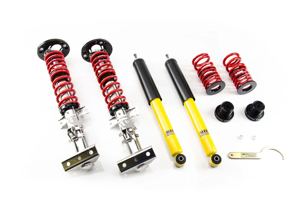 MTS Technik koiloveri Stance Inox with front camber plates - BMW 3 Compact (E36)