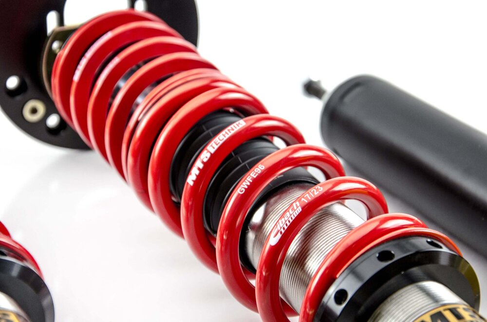 MTS Technik koiloveri Stance Inox with front camber plates - BMW 3 / 3 Touring / 3 Convertible (E30)