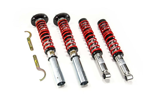 MTS Technik koiloveri Street Inox ar priekšējiem camber plates - BMW 6 (E24) (priekšējā amortizatora statne Ø52 mm)