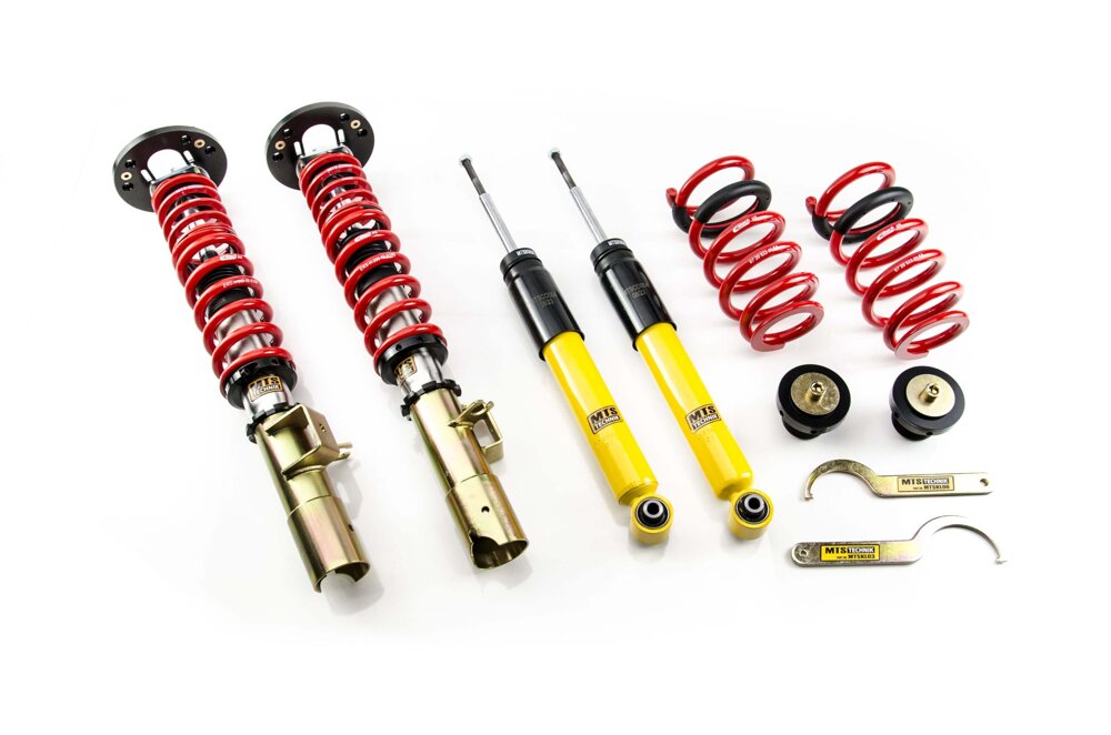 MTS Technik koiloveri Street Inox with front camber plates - BMW 8 (E31)