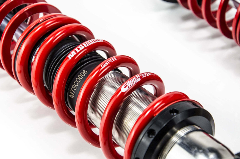 MTS Technik koiloveri Street Inox with front camber plates - BMW 3 / 3 Touring / 3 Convertible (E30) (original struts re