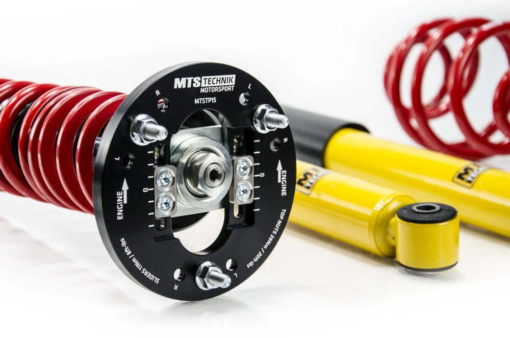 MTS Technik koiloveri Street Inox with front camber plates - BMW 3 / 3 Touring / 3 Convertible (E30) (original struts re