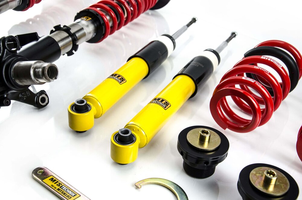 MTS Technik koiloveri Street Inox with front camber plates - BMW 8 (E31) (original struts required)