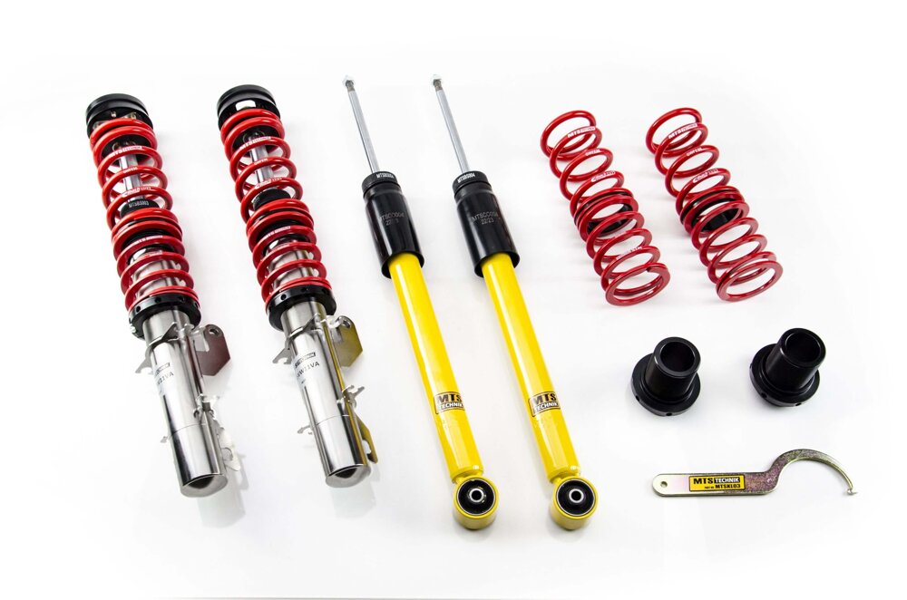 MTS Technik koiloveri Stance Inox with front camber plates - Audi A3 (8L) (FWD)