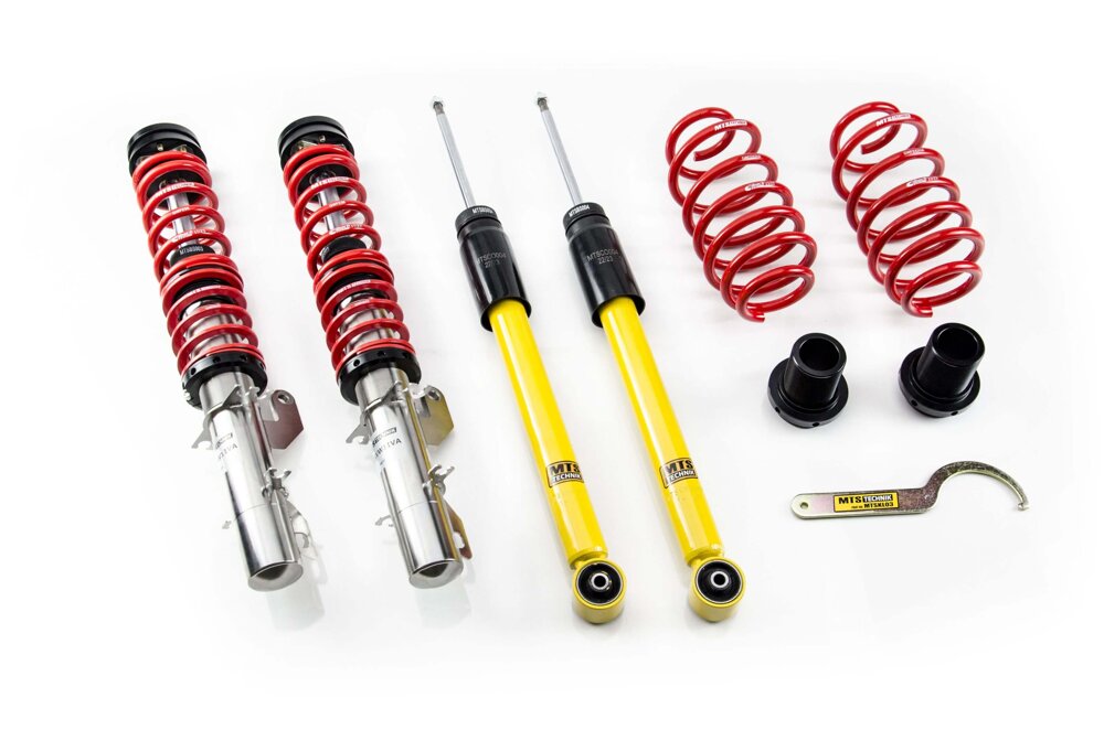 MTS Technik koiloveri Street Inox with front camber plates - Audi TT / TT Roadster (8N) (FWD)