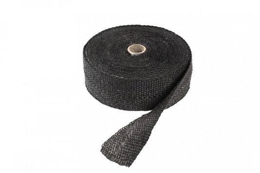 TurboWorks - Exhaust heat wrap 50mm x 1mm x 10m Melna