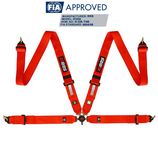 RRS - FIA EVO 4 2.5KG HARNESS (DIFFERENT COLORS)