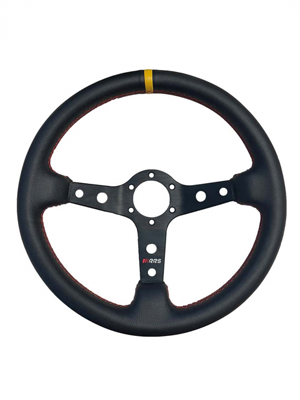 RRS Monte Carlo steering wheel - Imitation leather